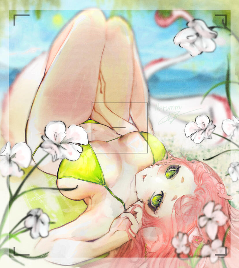 Beach Time By Nerummi