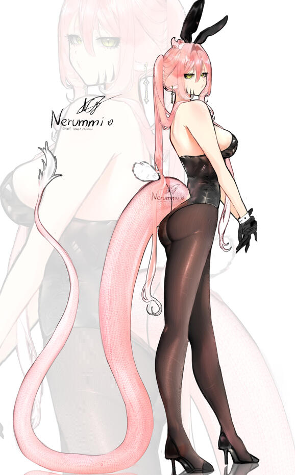 Bunnygirl By Nerummi