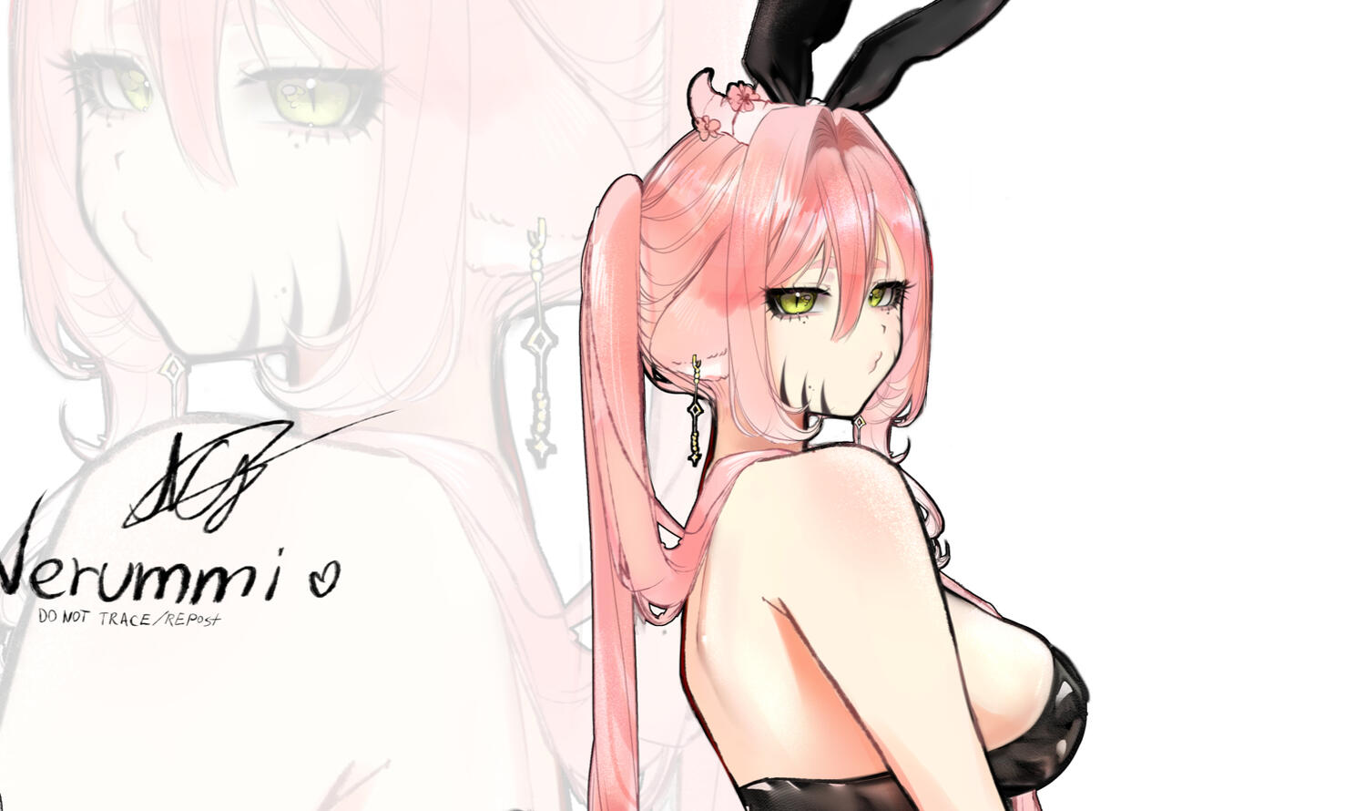 Bunnygirl zoom in By Nerummi